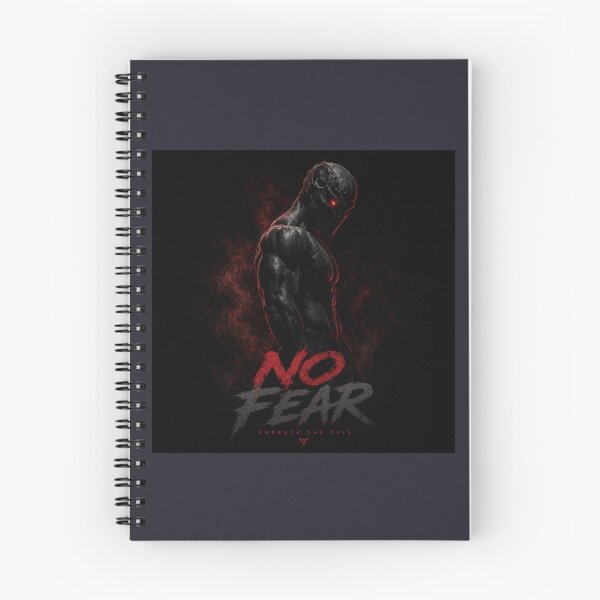 Artikelvorschau, NO FEAR Dark Gym Streetwear Design entworfen und verkauft von Wild Horizon Studio.