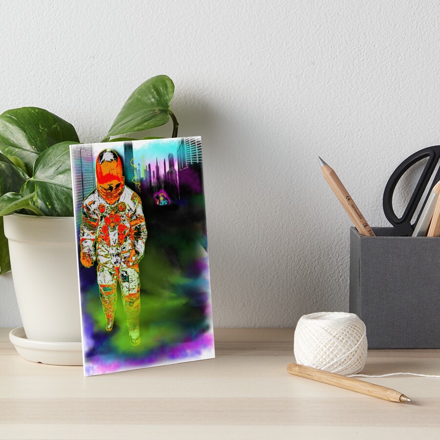 Item preview, Art Board Print designed and sold by spinmeright.