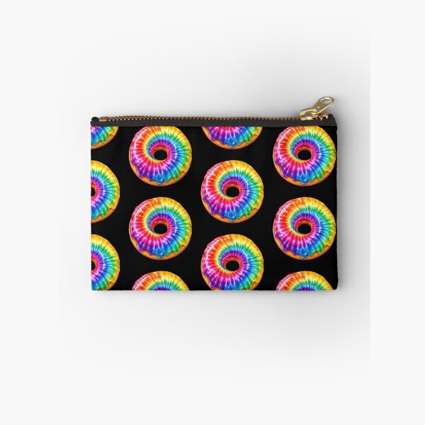 Item preview, Rainbow Tie Dye Donut Art designed and sold by jgvisualarts.