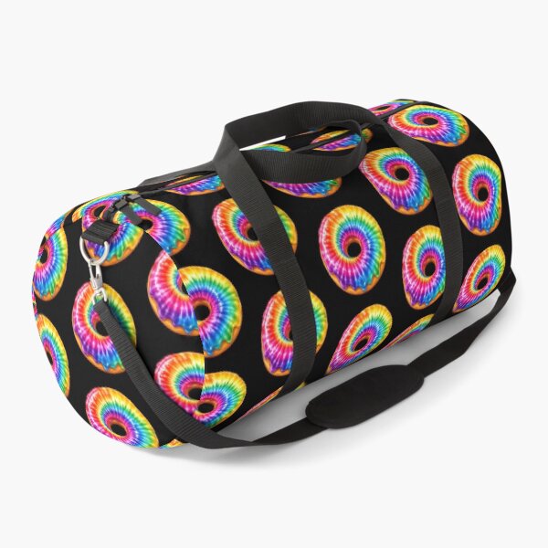Item preview, Rainbow Tie Dye Donut Art designed and sold by jgvisualarts.