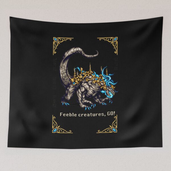 Item preview, Pixel Beast Quote Retro RPG Monster designed and sold by Sugengthecraftd.