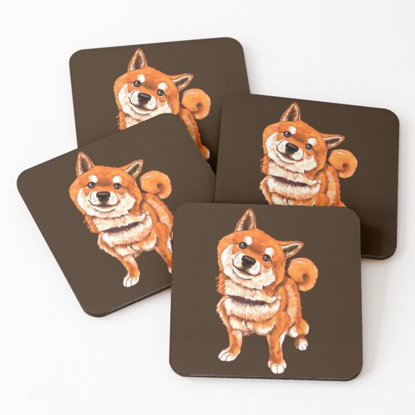 Item preview, Shiba inu digital illustration designed and sold by Konopikyu.