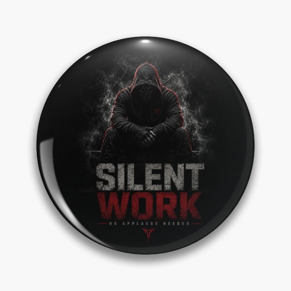 Item preview, SILENT WORK Dark Streetwear Design designed and sold by Wild Horizon Studio.
