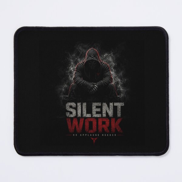 Item preview, SILENT WORK Dark Streetwear Design designed and sold by Wild Horizon Studio.
