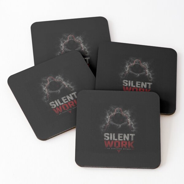 Item preview, SILENT WORK Dark Streetwear Design designed and sold by Wild Horizon Studio.