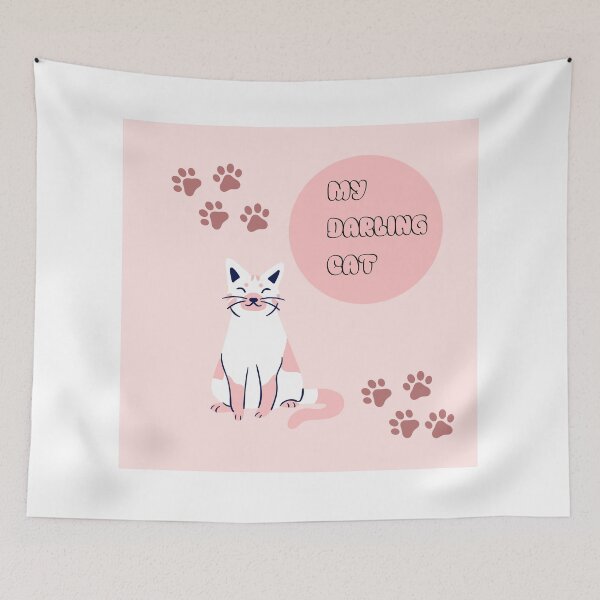 Item preview, Living with my darling cat designed and sold by nadiabaza83.