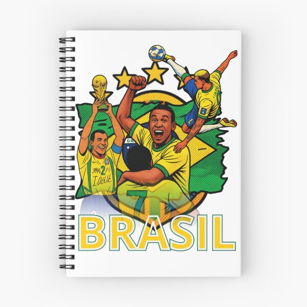 Item preview, Brazil Football Legends 5 Stars designed and sold by re2m.