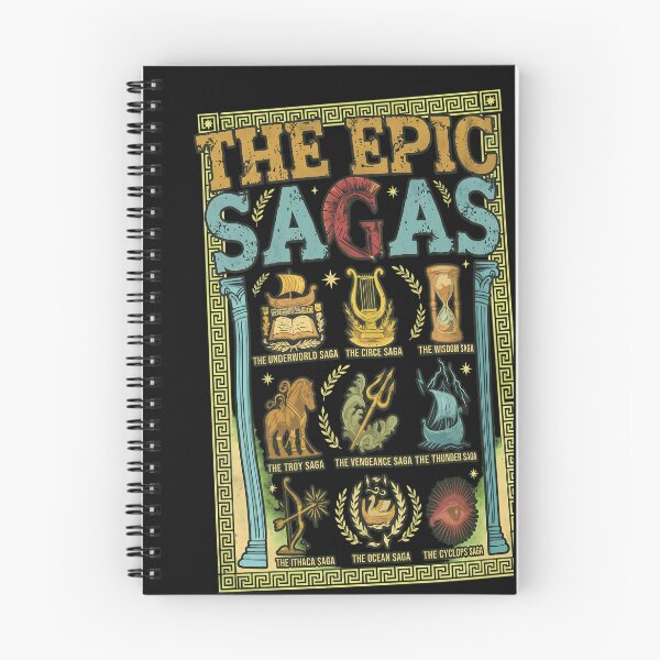 Item preview, Epic Sagas Mythology Illustration Design designed and sold by Sugengthecraftd.