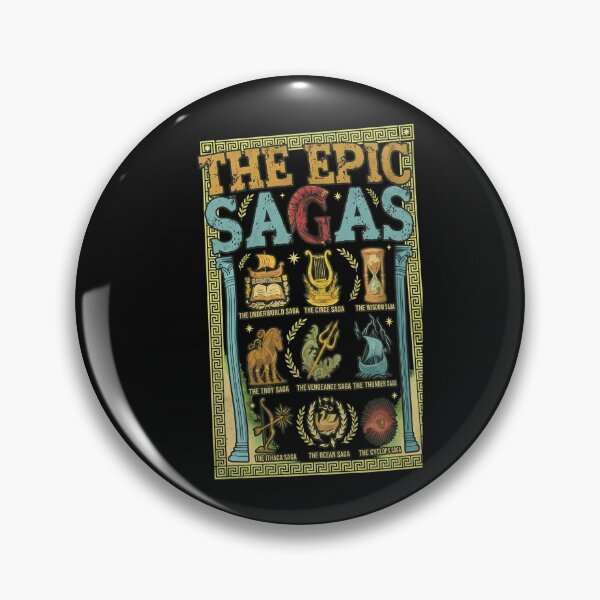 Item preview, Epic Sagas Mythology Illustration Design designed and sold by Sugengthecraftd.