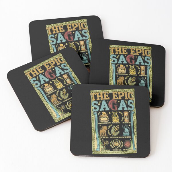 Item preview, Epic Sagas Mythology Illustration Design designed and sold by Sugengthecraftd.