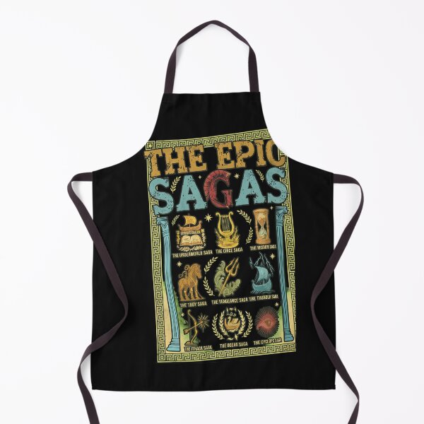 Item preview, Epic Sagas Mythology Illustration Design designed and sold by Sugengthecraftd.