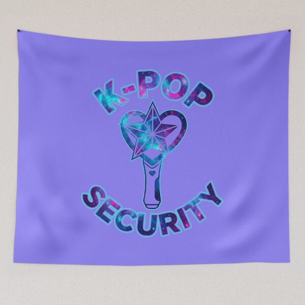 Item preview, Kpop Security Lightstick Galaxy Fan Humor designed and sold by bosamji.