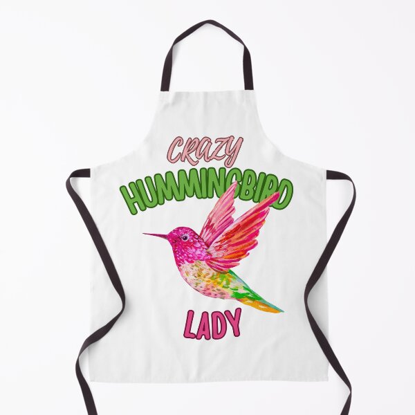 Item preview, Crazy Hummingbird Lady Colorful Watercolor Funny Gift designed and sold by julyperson.