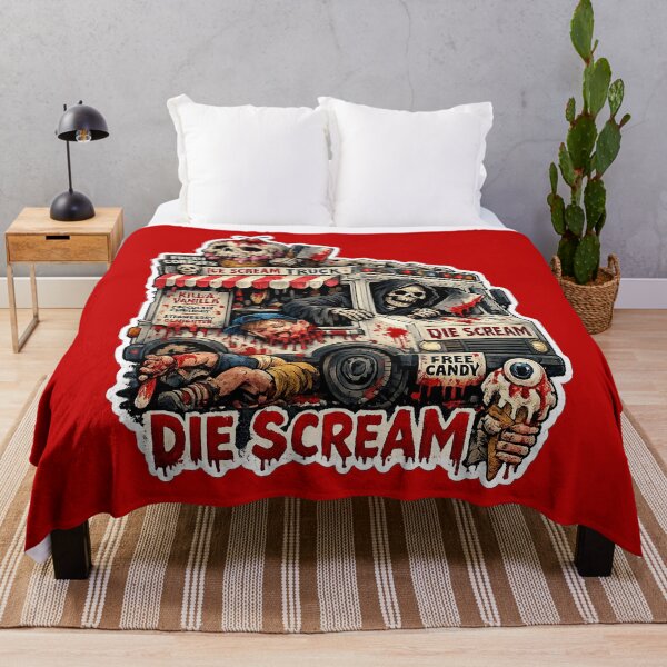 Item preview, DIE SCREAM – Twisted Ice Cream Truck From Hell | Extreme Dark Humor Horror Art designed and sold by Alchemy-Forge.