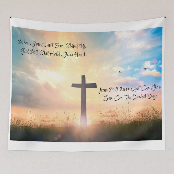 Item preview, Jesus Will hold your hand  designed and sold by QueenBabble.