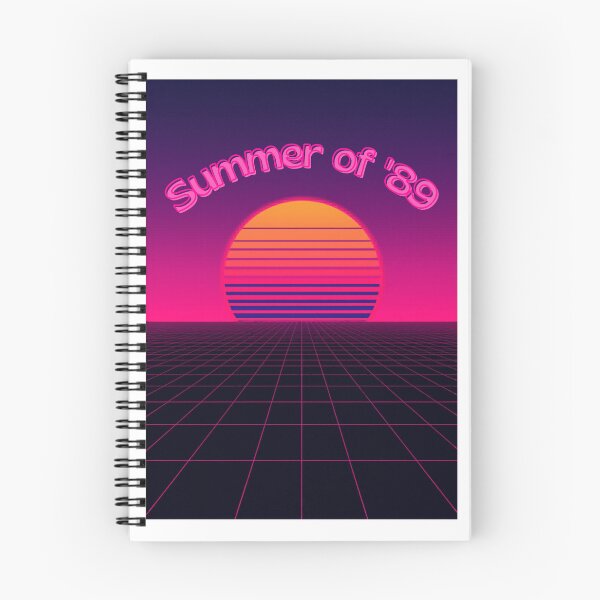 Item preview, Summer of 89 Retrowave Cassette Tape Sunset Neon Vaporwave Design designed and sold by jojodebondy.