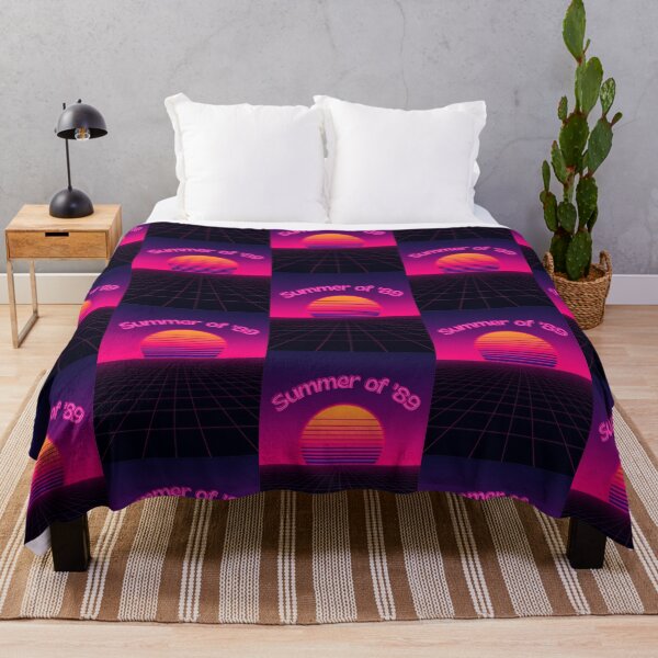 Item preview, Summer of 89 Retrowave Cassette Tape Sunset Neon Vaporwave Design designed and sold by jojodebondy.