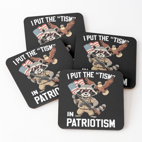 Item preview, I Put The Tism In Patriotism designed and sold by moabeArtistic.