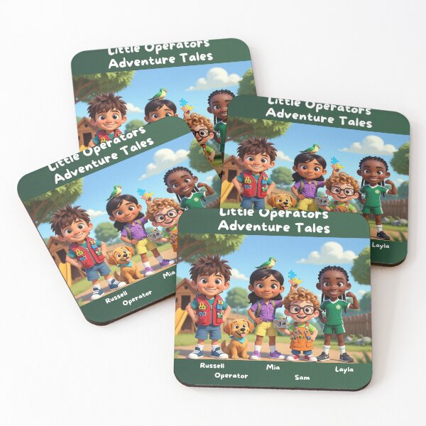 Item preview, Little Operators Adventure Tales designed and sold by GUARDBUMS.