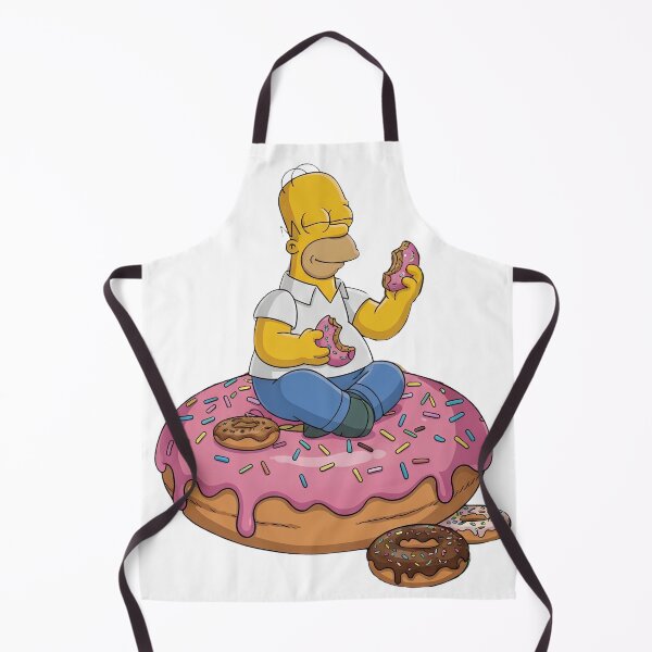 Item preview, Homer Simpson Eating Meditating on Giant Pink Donut designed and sold by DohLab.