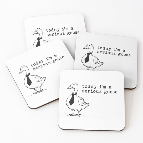 Item preview, Today I’m A Serious Goose designed and sold by moabeArtistic.