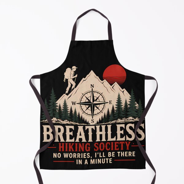 Item preview, Funny Hiking Design - No Worries I'll Be There In A Minute- Funny Outdoor Adventure Design designed and sold by Trinidesigns123.