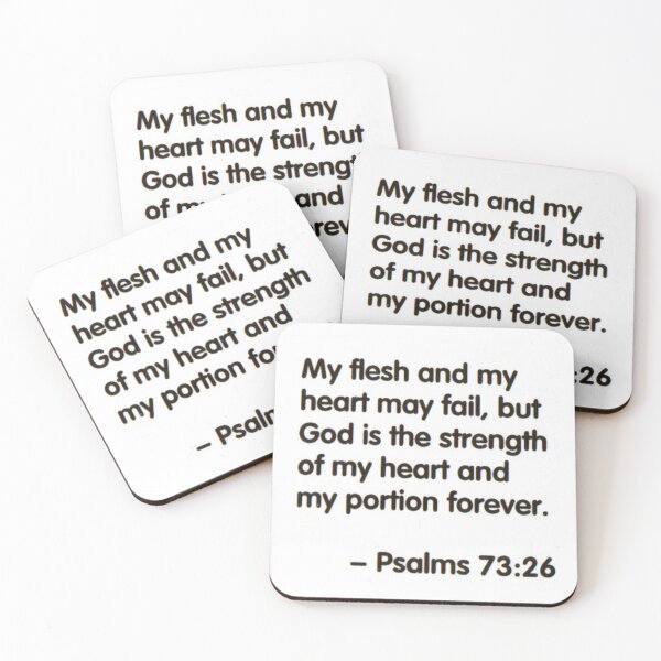 Item preview, Psalm 73:26 designed and sold by di-Vera-Rosati.
