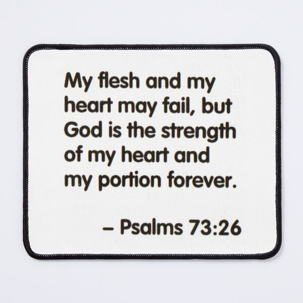 Item preview, Psalm 73:26 designed and sold by di-Vera-Rosati.