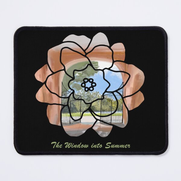 Item preview, The Window Into Summer - Abstract Floral Garden Landscape designed and sold by Tokraz-art.
