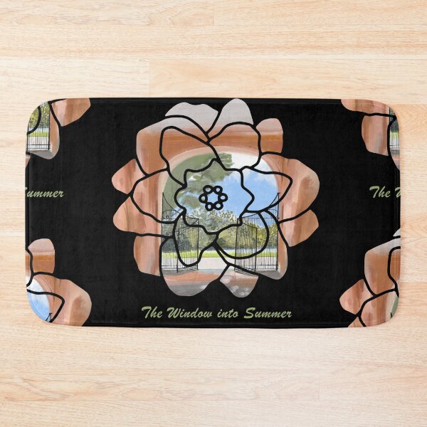 Item preview, The Window Into Summer - Abstract Floral Garden Landscape  designed and sold by Tokraz-art.