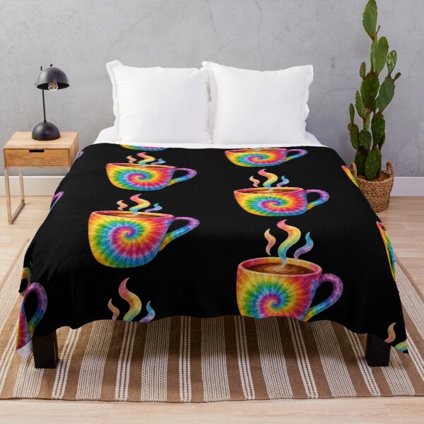 Item preview, Rainbow Tie Dye Coffee Mug Steam designed and sold by jgvisualarts.