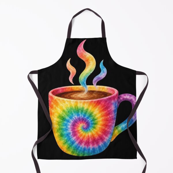 Item preview, Rainbow Tie Dye Coffee Mug Steam designed and sold by jgvisualarts.