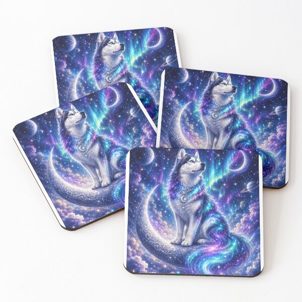 Item preview, Moonlit Husky designed and sold by Grace-Patriot.