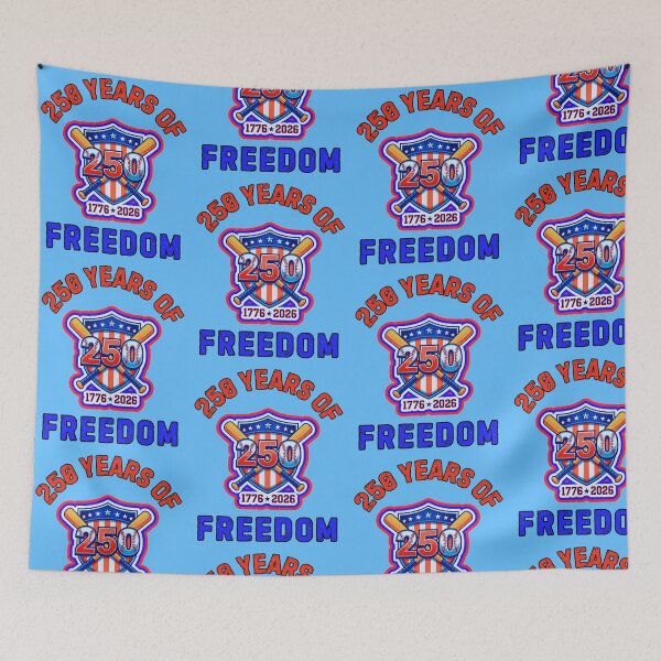 Item preview, America 250 Patriotic Baseball designed and sold by WoodburyLake.