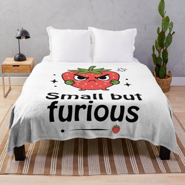 Item preview, Small But Furious Strawberry designed and sold by Movobra.