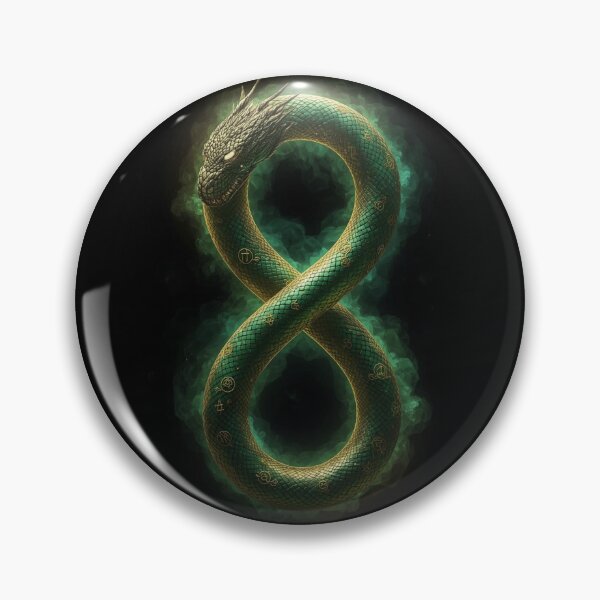 Item preview, Eternal Serpent – Wisdom & Cycle designed and sold by DAZNOZ.