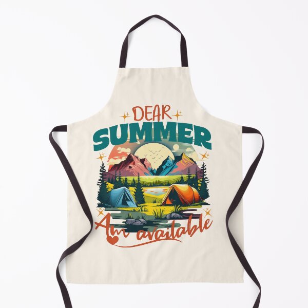 Item preview, Dear Summer I’m Available Retro Summer Camping  designed and sold by deeloutshirts.