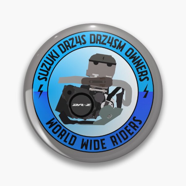 Item preview, Official Suzuki DRZ4S DRZ4SM World Wide Riders Badge Facebook Group  designed and sold by PISS TAKE .