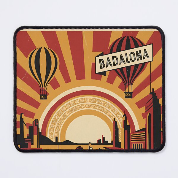 Item preview, Badalona Spain 1950s Vintage Travel Tourism designed and sold by TravelersGems.