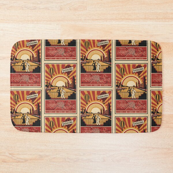 Item preview, Badalona Spain 1950s Vintage Travel Tourism designed and sold by TravelersGems.