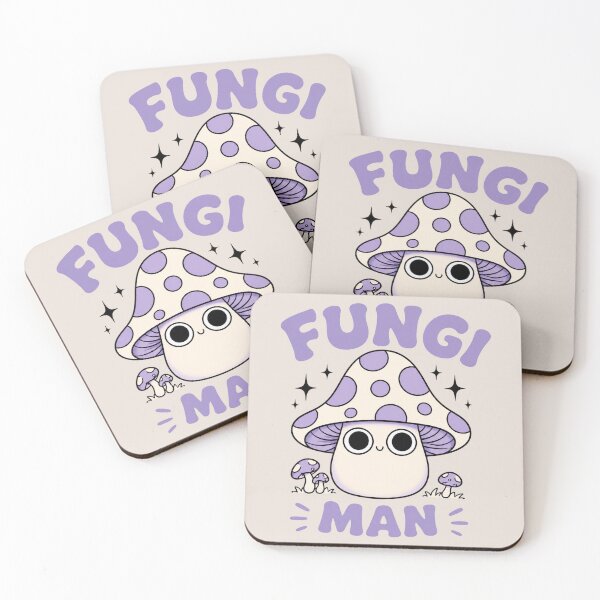 Aperçu de l'œuvre Fungi Man, mignon kawaii, dessin animé de champignon créée et vendue par bosamji.
