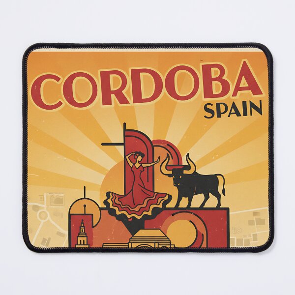 Item preview, Cordoba Spain 1950s Vintage Travel Tourism designed and sold by TravelersGems.