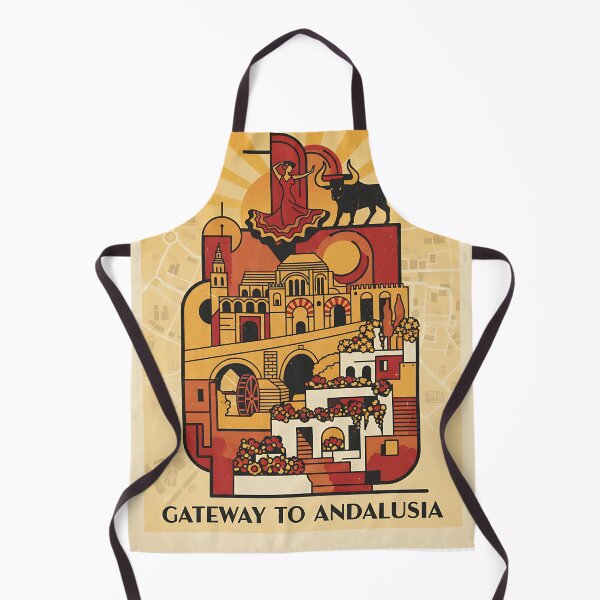Item preview, Cordoba Spain 1950s Vintage Travel Tourism designed and sold by TravelersGems.