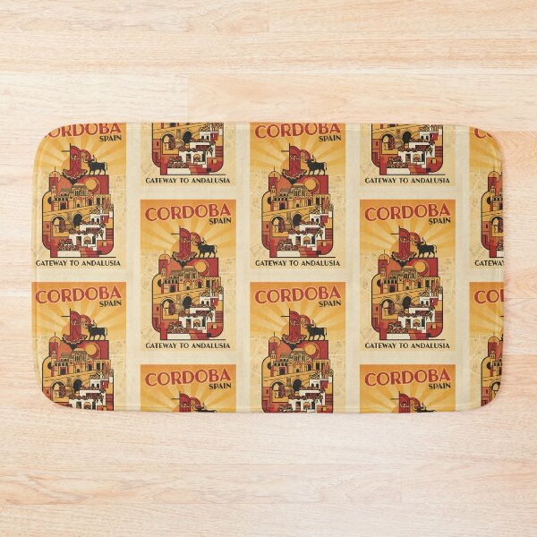 Item preview, Cordoba Spain 1950s Vintage Travel Tourism designed and sold by TravelersGems.