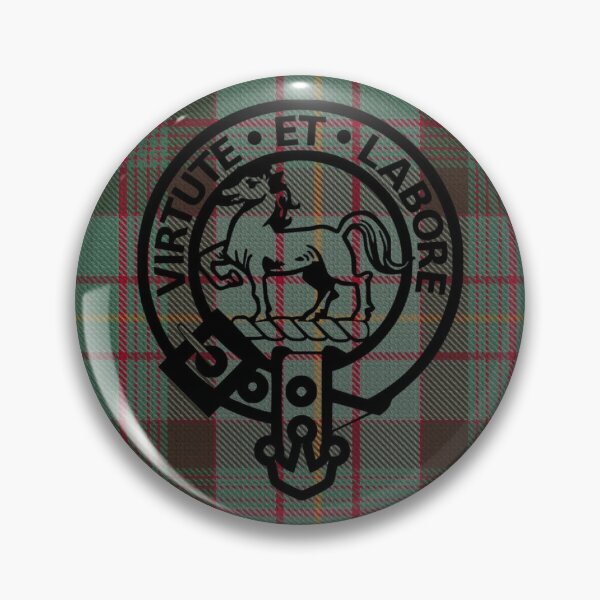 Item preview, Clan Cochrane Hunting Tartan with Crest designed and sold by hopefor-days.
