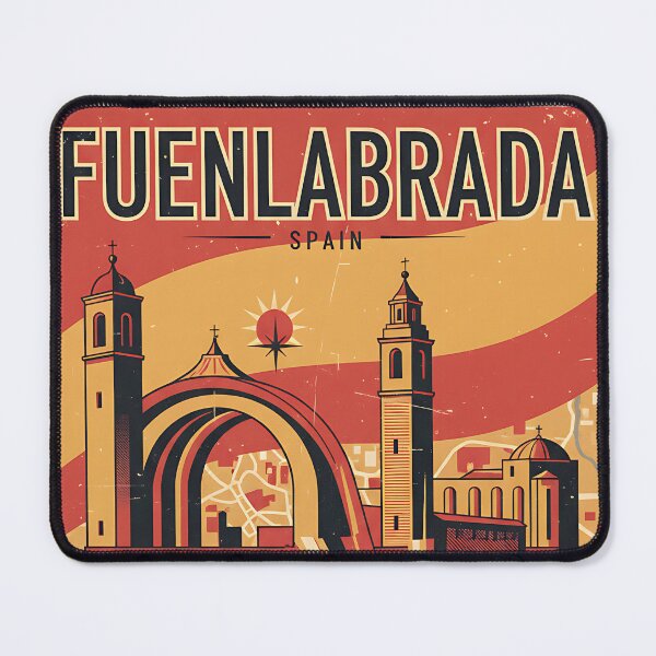 Item preview, Fuenlabrada Spain 1950s Vintage Travel Tourism designed and sold by TravelersGems.