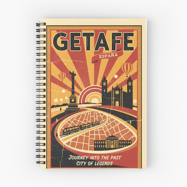 Item preview, Getafe Spain 1950s Vintage Travel Tourism designed and sold by TravelersGems.