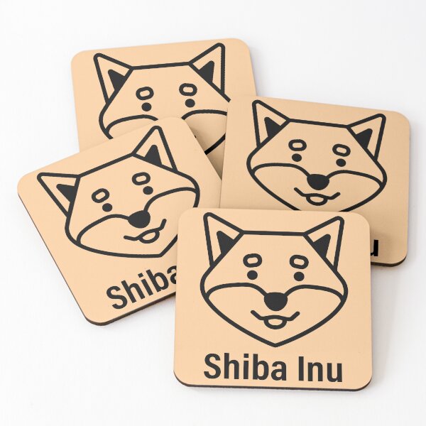 Item preview, Shiba inu face one color logo designed and sold by Konopikyu.