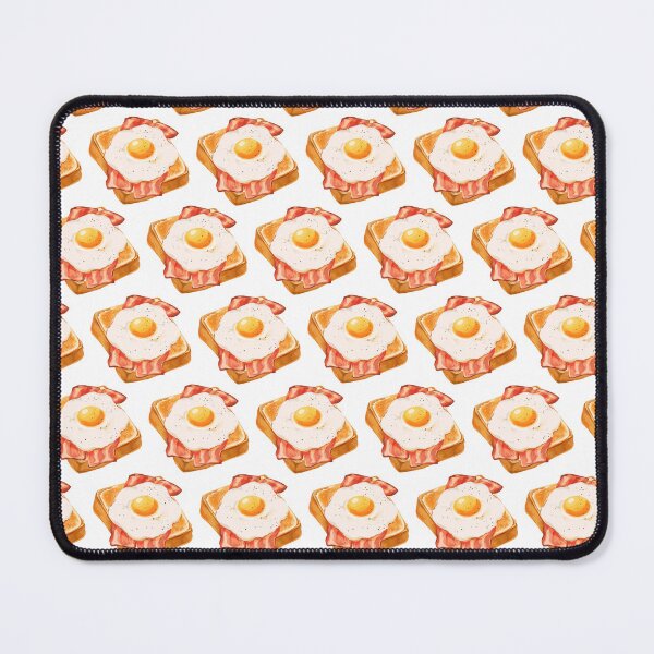 Item preview, Bacon and egg toast [white background] designed and sold by rizuNM.