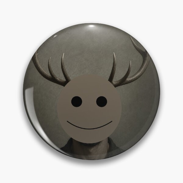 Item preview, Smiling Antler Man | Weirdcore Surreal Portrait Art designed and sold by Jankes88.